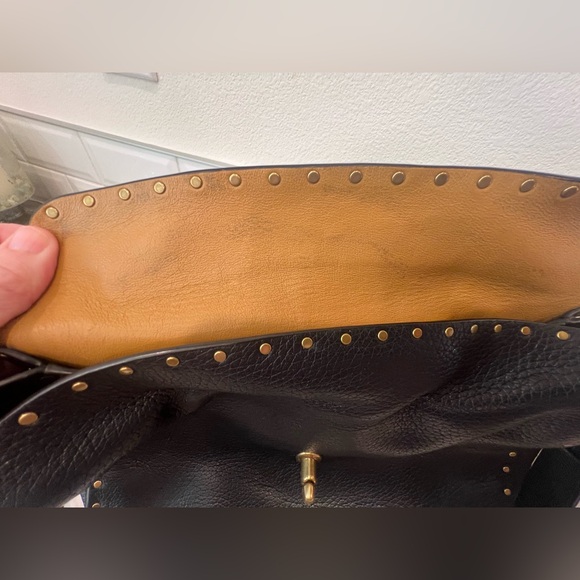 Coach 1941 Page 27 Crossbody/shoulder bag Rivets Black Leather style 31929 - Picture 9 of 10